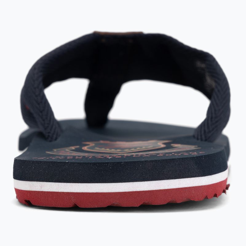 Vyriškos šlepetės per pirštą Tommy Hilfiger Patch Beach Sandal desert sky 6
