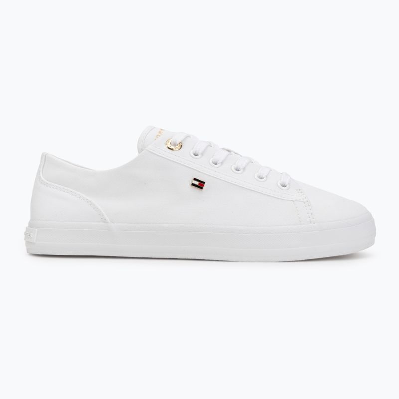 Moteriški sportbačiai Tommy Hilfiger Foxing Sneaker Canvas white 2