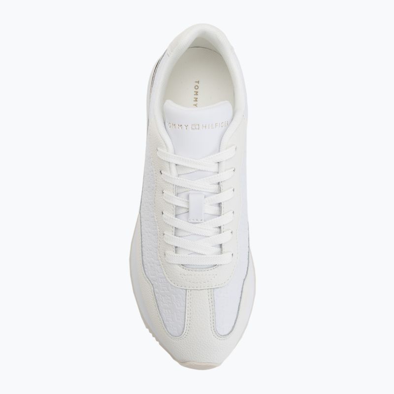 Moteriški batai Tommy Hilfiger Chic Monogram Runner white/ecru 5