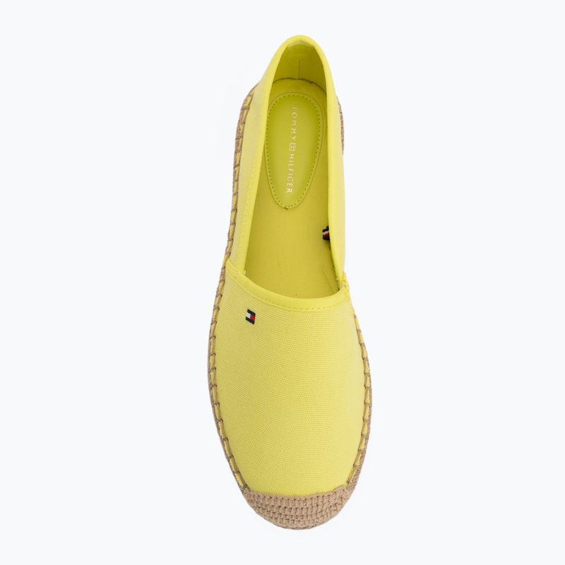 Moteriškos espadrilės Tommy Hilfiger Flag Canvas lime 5