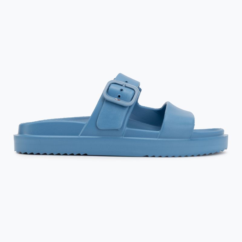 Moteriškos šlepetės Tommy Hilfiger Light Double Strap cobalt steel 2