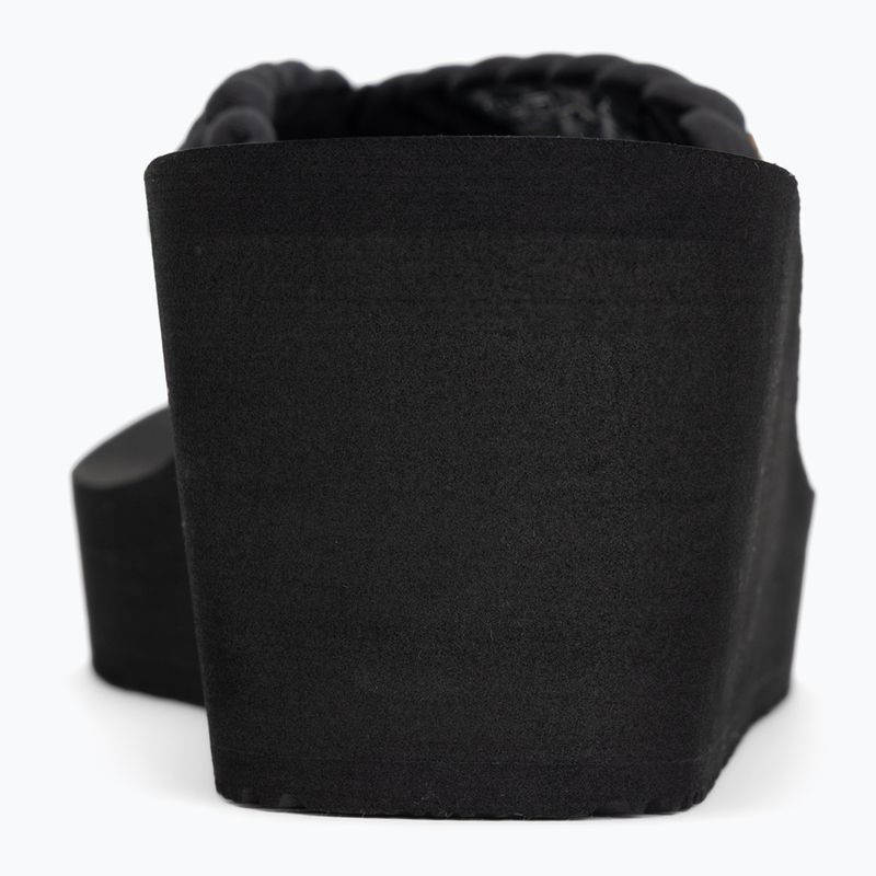 Moteriškos šlepetės per pirštą Tommy Hilfiger Wedge Braided Summer Sandal black 6