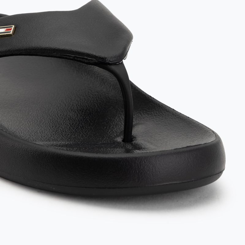 Moteriškos šlepetės per pirštą Tommy Hilfiger Lightweight Summer Sandal black 7