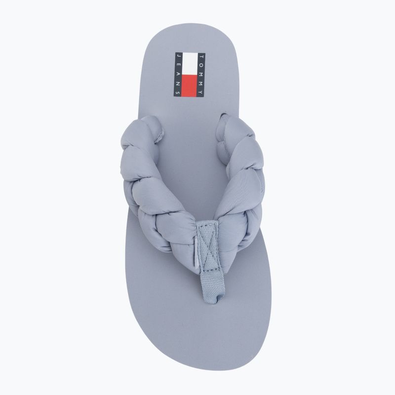 Moteriškos šlepetės per pirštą Tommy Hilfiger Braided Thong soaring skies 5