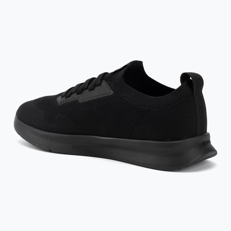 Vyriški batai Tommy Hilfiger Lightweight Knitted Runner black 3