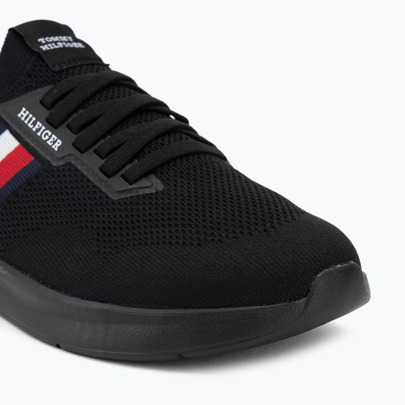 Vyriški batai Tommy Hilfiger Lightweight Knitted Runner black 7