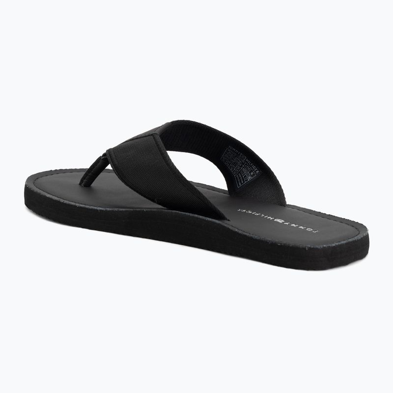 Vyriškos šlepetės per pirštą Tommy Hilfiger Lbeach Sandal Leather black 3