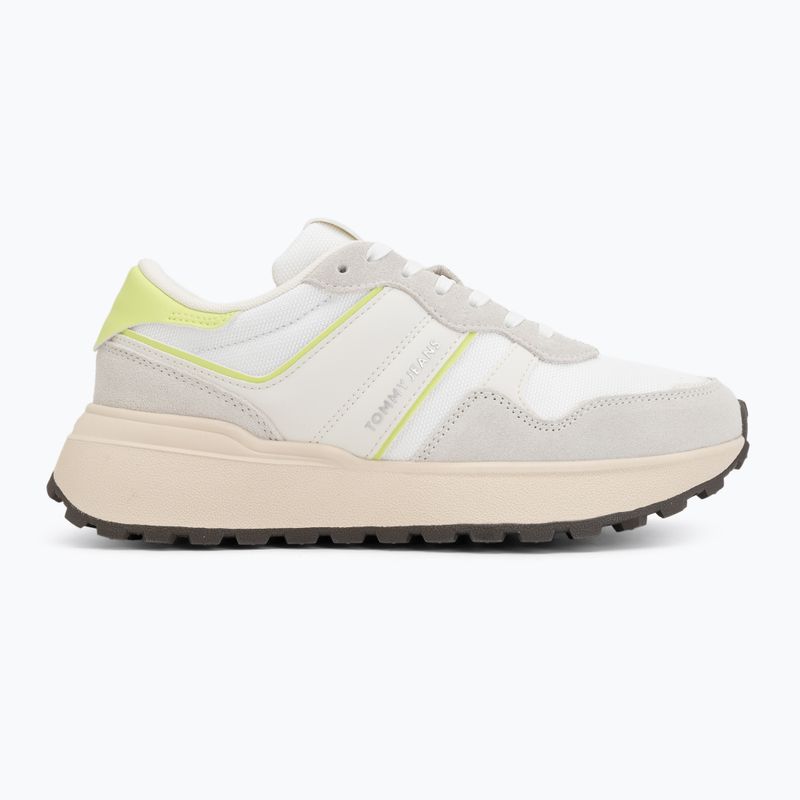 Moteriški batai Tommy Jeans Sporty Runner lime essence/ivory 2