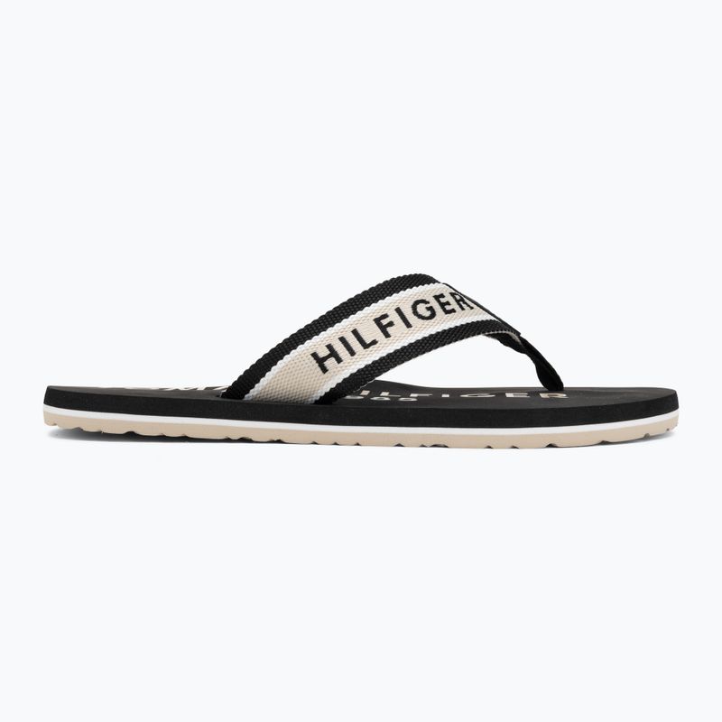 Vyriškos šlepetės per pirštą Tommy Hilfiger Sporty black 2