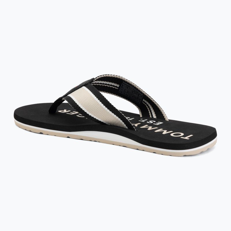 Vyriškos šlepetės per pirštą Tommy Hilfiger Sporty black 3