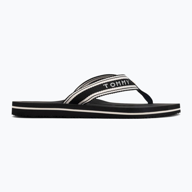 Moteriškos šlepetės Tommy Hilfiger Webbing Summer Sandal black 2