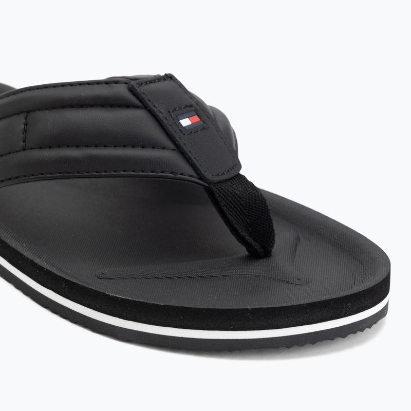 Vyriškos šlepetės per pirštą Tommy Hilfiger Padded Beach black 7