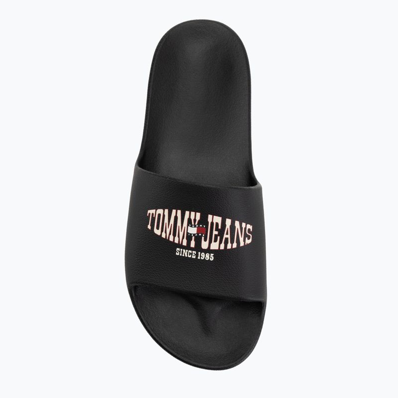 Vyriškos šlepetės Tommy Jeans Injected black 5