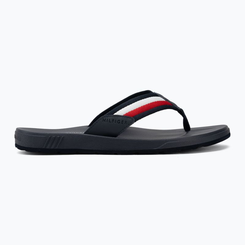 Vyriškos šlepetės per pirštą Tommy Hilfiger Molded RBW Beach rwb 2