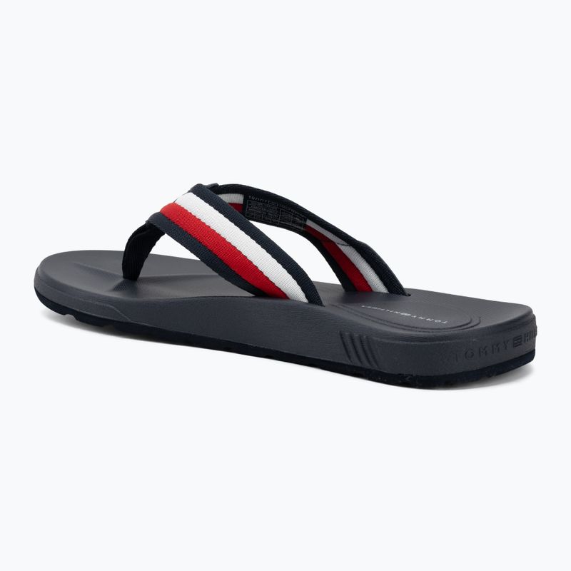 Vyriškos šlepetės per pirštą Tommy Hilfiger Molded RBW Beach rwb 3