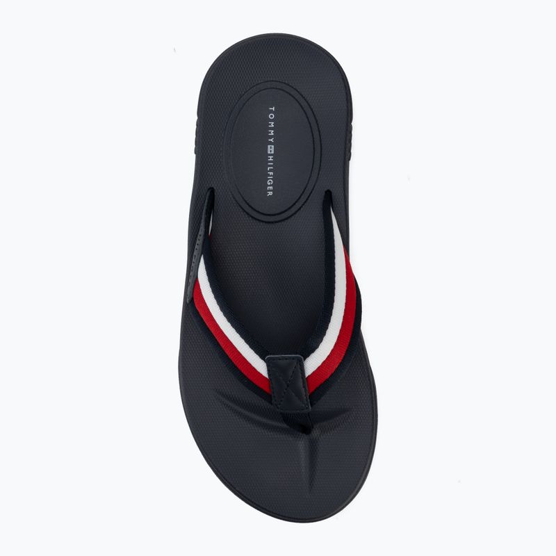 Vyriškos šlepetės per pirštą Tommy Hilfiger Molded RBW Beach rwb 5