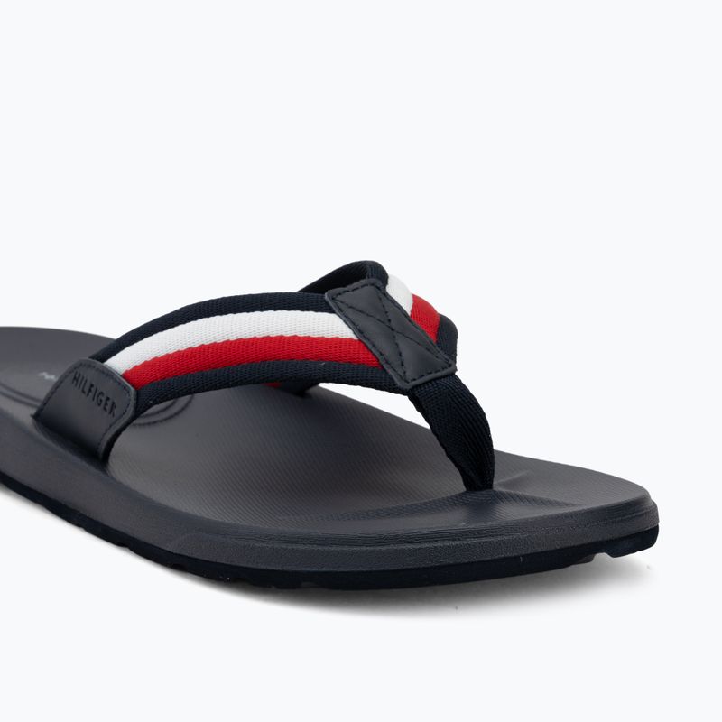 Vyriškos šlepetės per pirštą Tommy Hilfiger Molded RBW Beach rwb 7