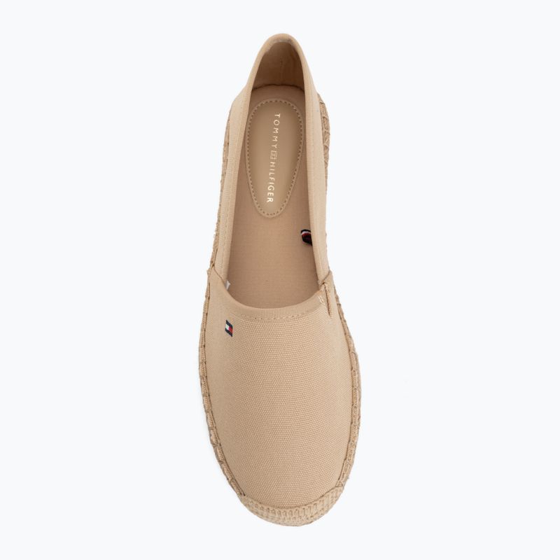 Moteriški batai Tommy Hilfiger Flag Canvas clayed pebble 5