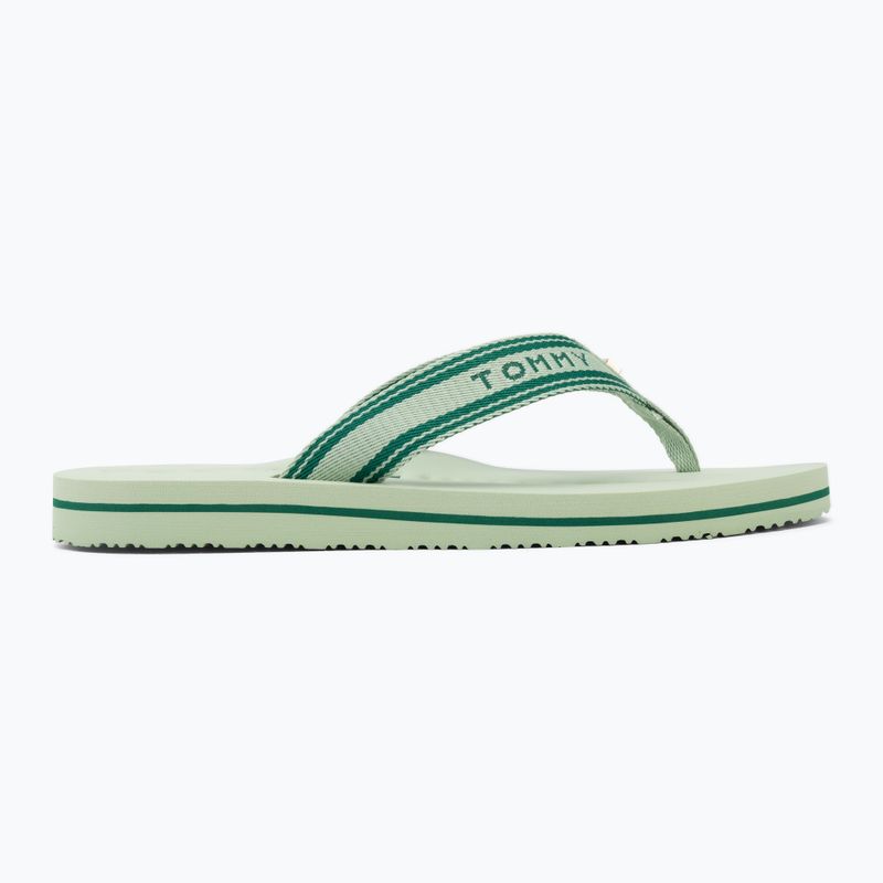 Moteriškos šlepetės Tommy Hilfiger Webbing Summer Sandal gentle jade 2
