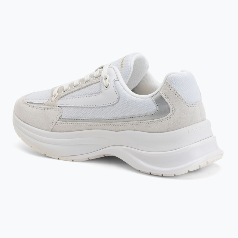 Moteriški batai Tommy Hilfiger Sporty Chic Runner balti 3