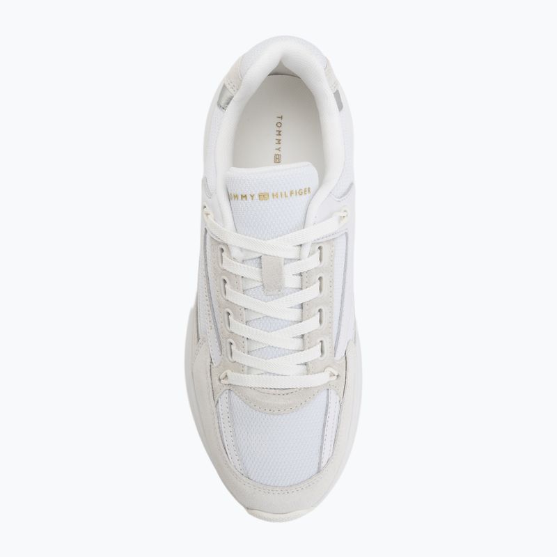 Moteriški batai Tommy Hilfiger Sporty Chic Runner balti 5