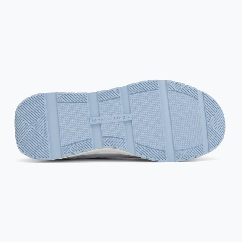 Moteriški batai Tommy Hilfiger Mix Material Runner brezzy blue/ecru 4