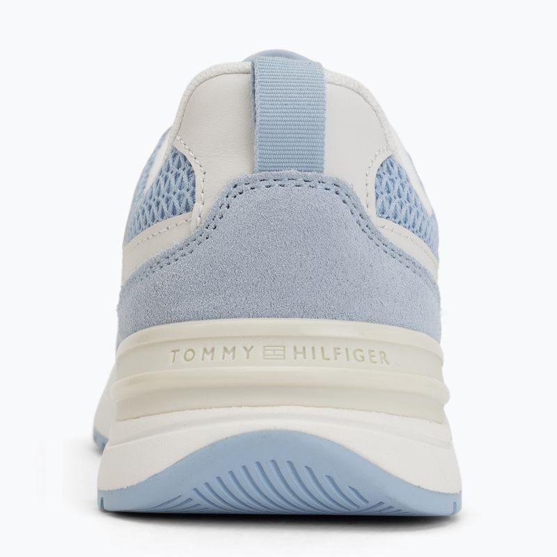 Moteriški batai Tommy Hilfiger Mix Material Runner brezzy blue/ecru 6