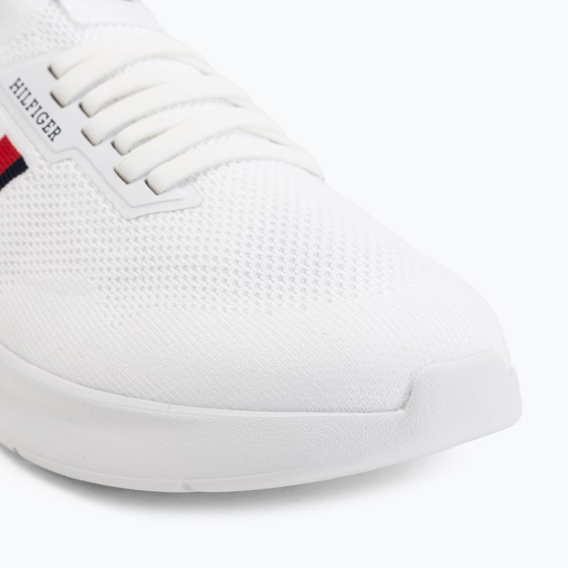 Vyriški batai Tommy Hilfiger Lightweight Knitted Runner white 7