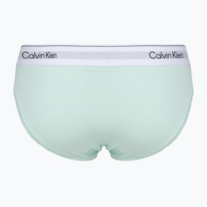 Moteriškos kelnaitės Calvin Klein LV00QF8520 Bikini feel the mint 2