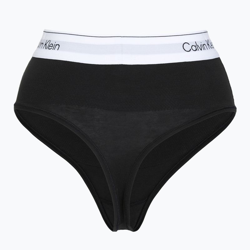 Moteriškos kelnaitės Calvin Klein LV00QF8283 Thong black 2