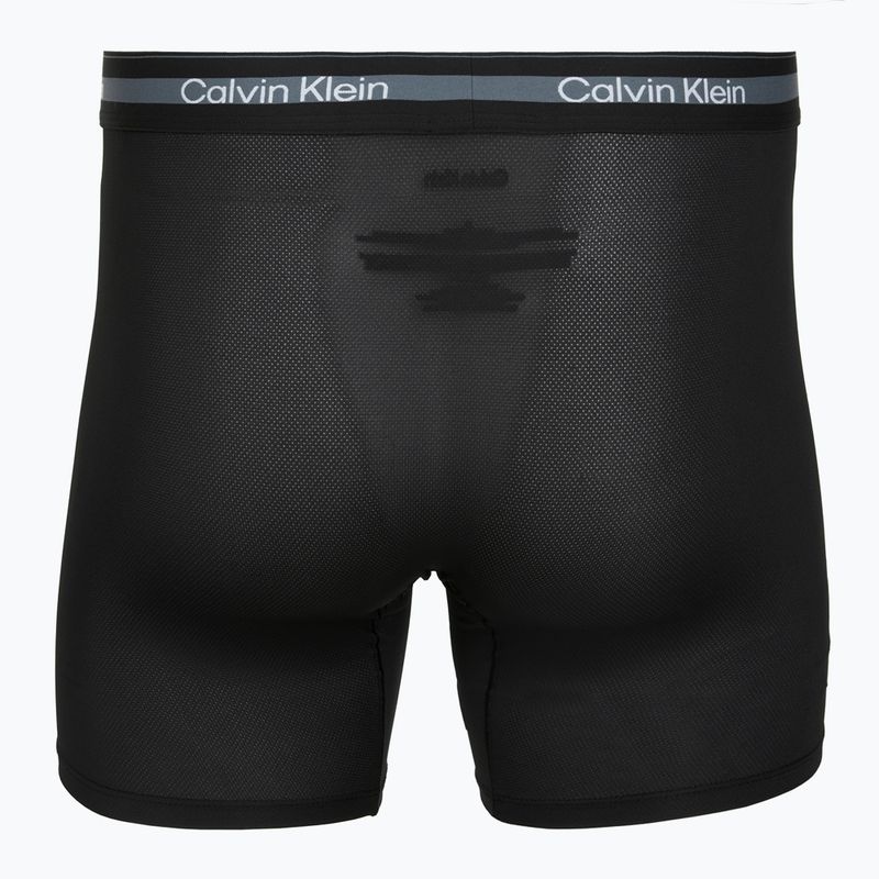 Vyriškos trumpikės Calvin Klein LV00NB4538 Boxer Brief Long black/black/black 2