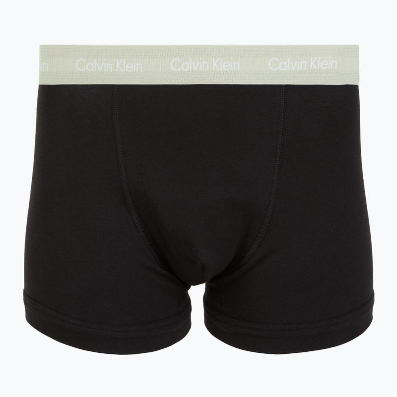 Vyriškos trumpikės Calvin Klein 0000U2662G Trunk 3 pairs black in plume wb/black in misty sag 3