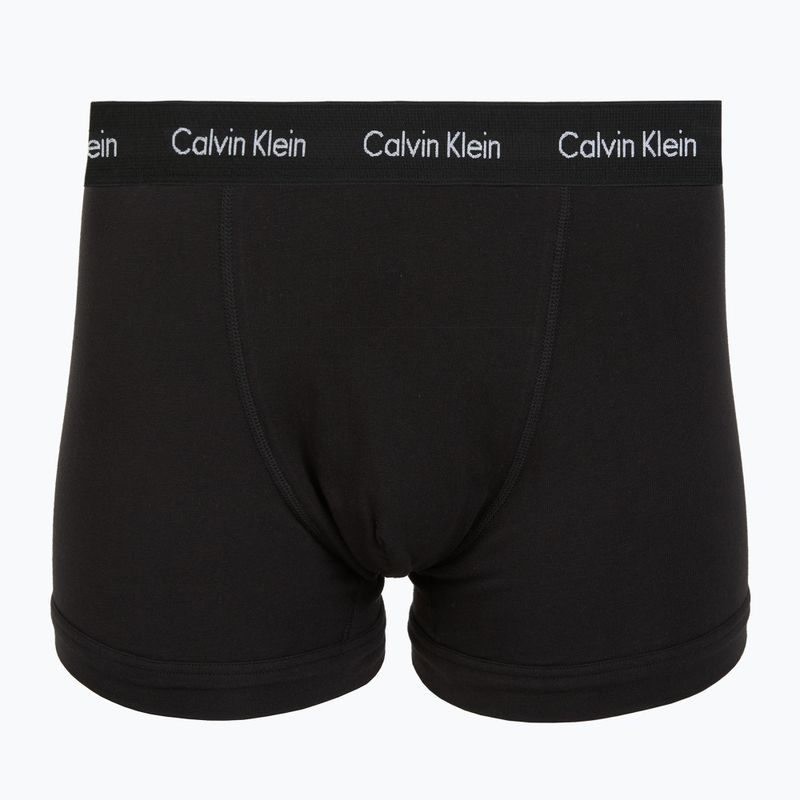 Vyriškos trumpikės Calvin Klein 0000U2662G Trunk 3 pairs black in plume wb/black in misty sag 4