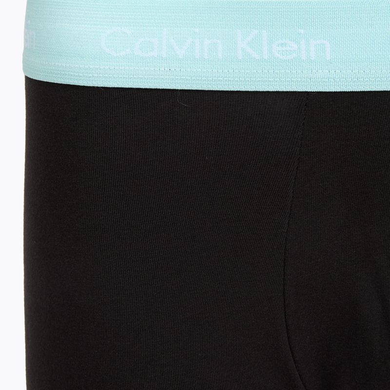 Vyriškos trumpikės Calvin Klein 0000U2664G Low Rise Trunk 3 pairs black in plume wb/ black in misty sag 4