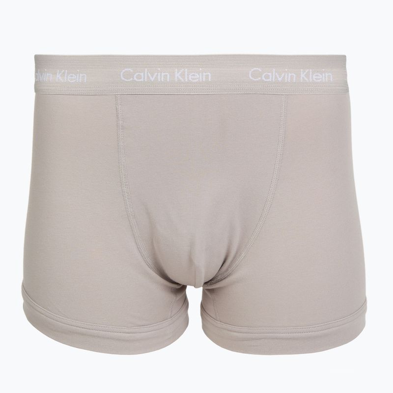 Vyriškos trumpikės Calvin Klein 0000U2662G Trunk 3 pairs classic blue/porpoise/black 2