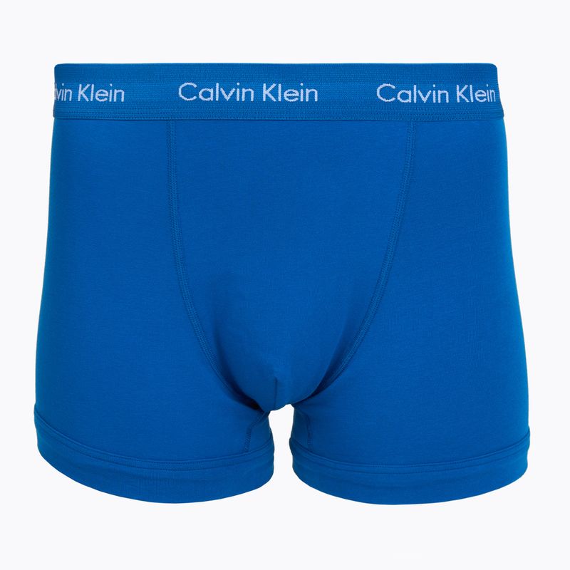 Vyriškos trumpikės Calvin Klein 0000U2662G Trunk 3 pairs classic blue/porpoise/black 3