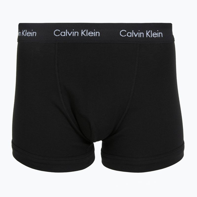 Vyriškos trumpikės Calvin Klein 0000U2662G Trunk 3 pairs classic blue/porpoise/black 4
