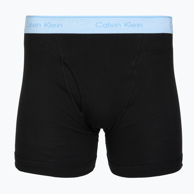 Trumpikės Calvin Klein LV00NB1429 Boxer Brief 5 pairs Black Bodies Black Bodies with black/misty grey 2