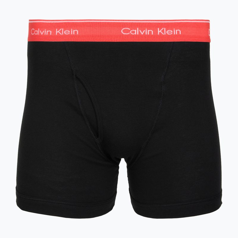 Trumpikės Calvin Klein LV00NB1429 Boxer Brief 5 pairs Black Bodies Black Bodies with black/misty grey 4