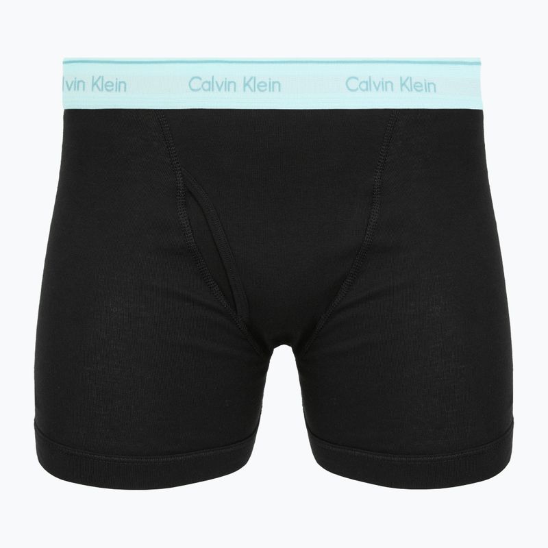 Trumpikės Calvin Klein LV00NB1429 Boxer Brief 5 pairs Black Bodies w/black/niagara falls 3