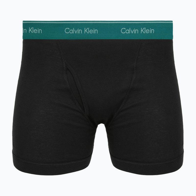 Trumpikės Calvin Klein LV00NB1429 Boxer Brief 5 pairs Black Bodies w/black/niagara falls 4
