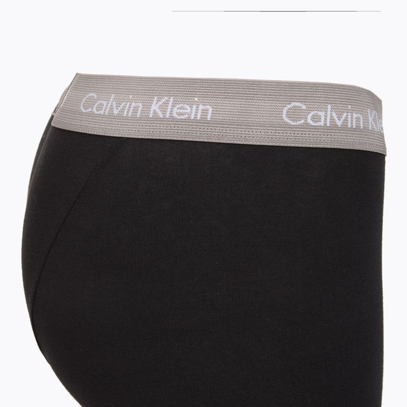 Trumpikės Calvin Klein LV00NB4412 Low Rise Trunk 5 pairs of black bodies with driftwood/moonlight 8