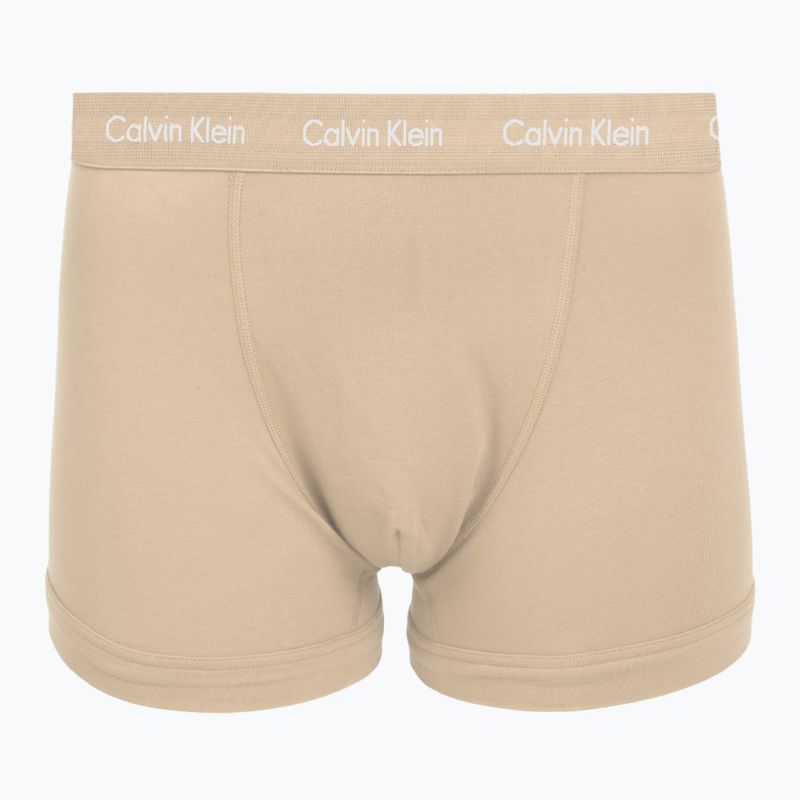 Vyriškos trumpikės Calvin Klein 0000U2662G Trunk 3 pairs sodalite blue/redwood/white pepper 2