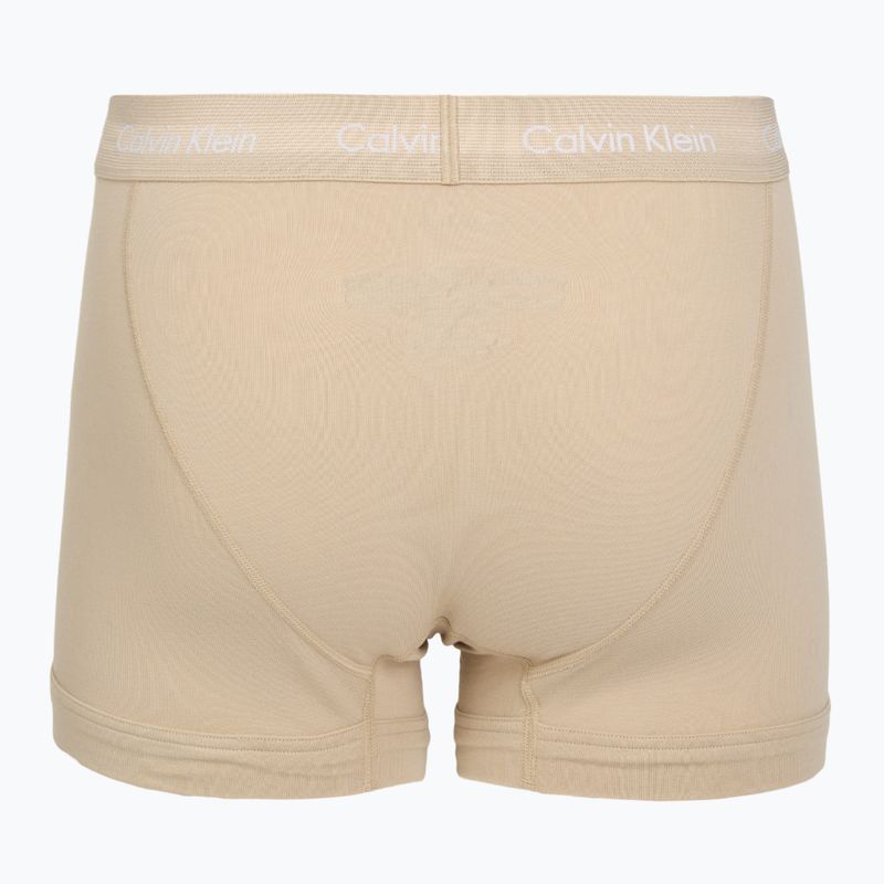 Vyriškos trumpikės Calvin Klein 0000U2662G Trunk 3 pairs sodalite blue/redwood/white pepper 3