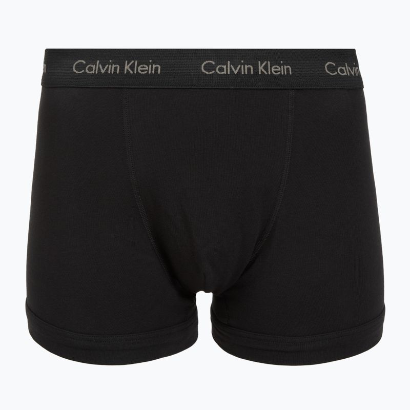 Vyriškos trumpikės Calvin Klein 0000U2662G Trunk 3 pairs of black bodies and wbs with driftwood 5