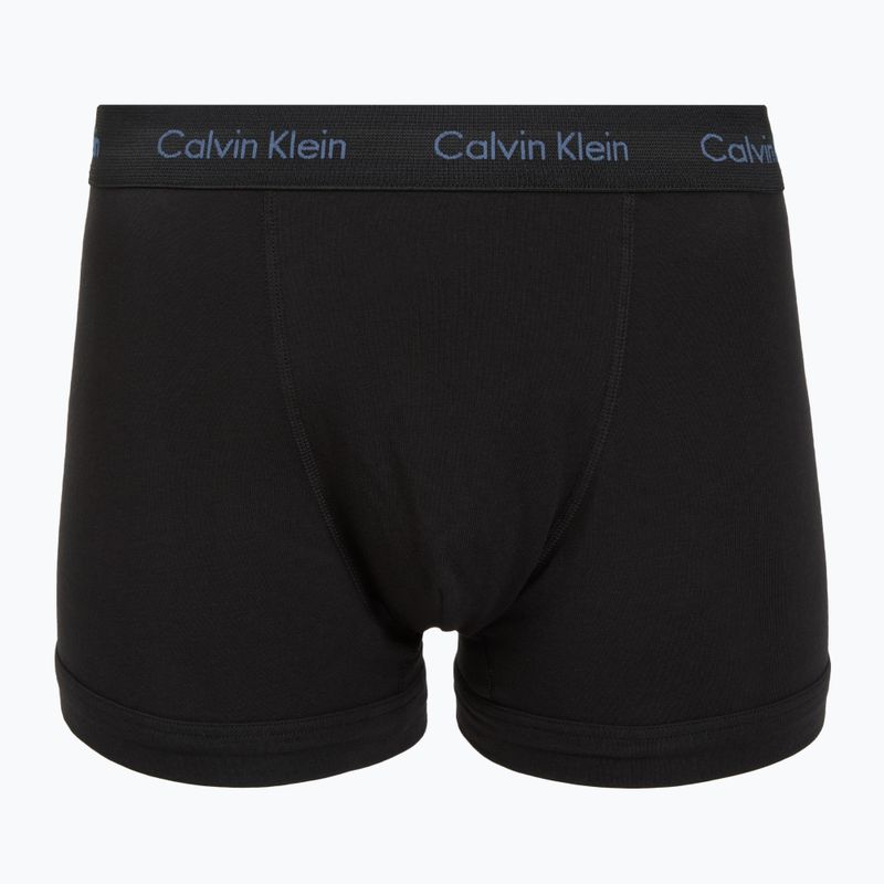 Vyriškos trumpikės Calvin Klein 0000U2662G Trunk 3 pairs of black bodies and wbs with driftwood 6