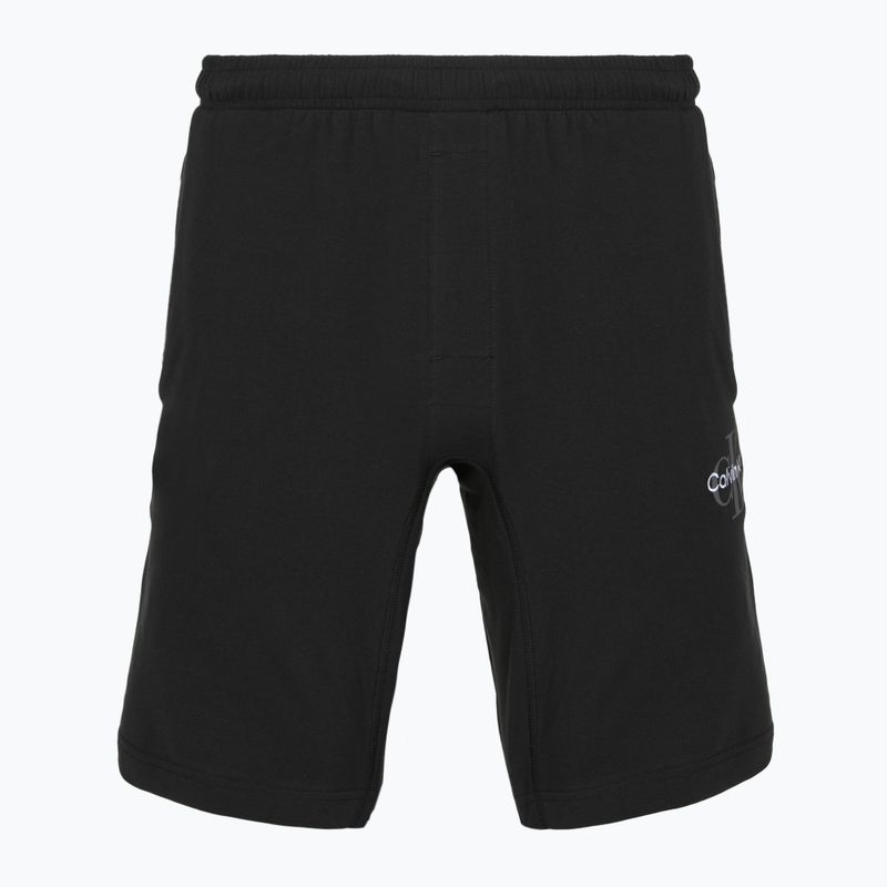 Vyriški šortai Calvin Klein LV00NM2973 Monogram Sleep black