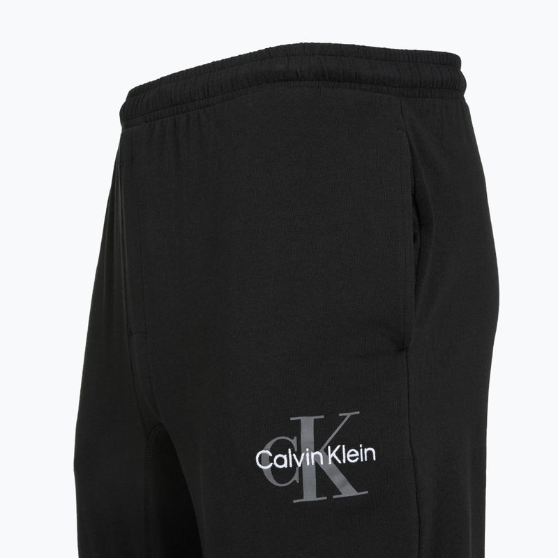 Vyriški šortai Calvin Klein LV00NM2973 Monogram Sleep black 3