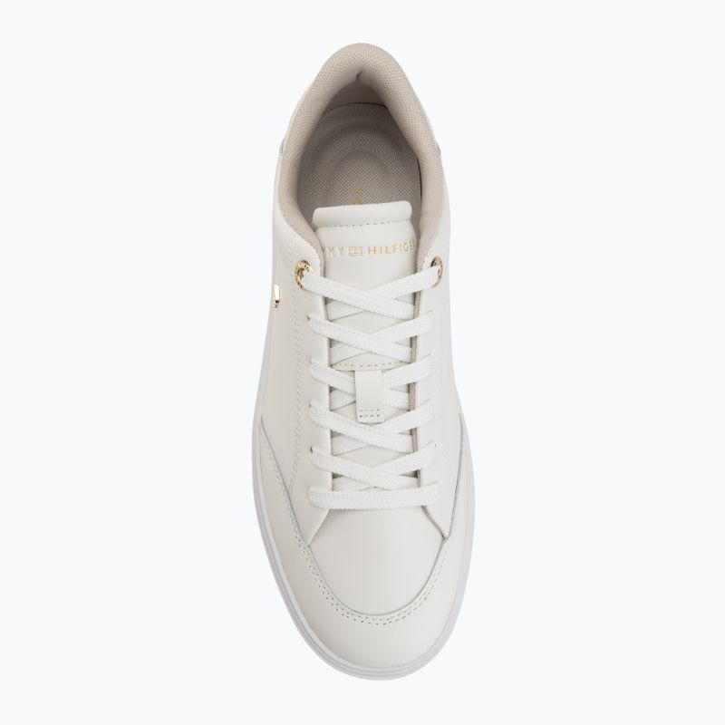 Moteriški batai Tommy Hilfiger Chic Cupsole ecru 5