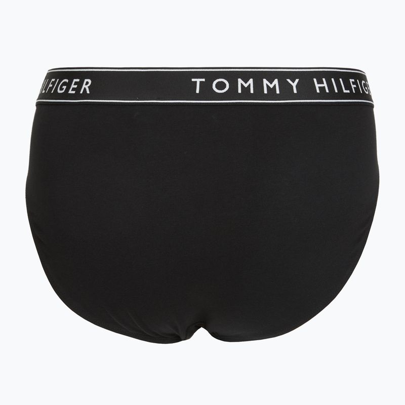 Vyriškos kelnaitės Tommy Hilfiher Cotton Brief 3 pack black/black/black 2